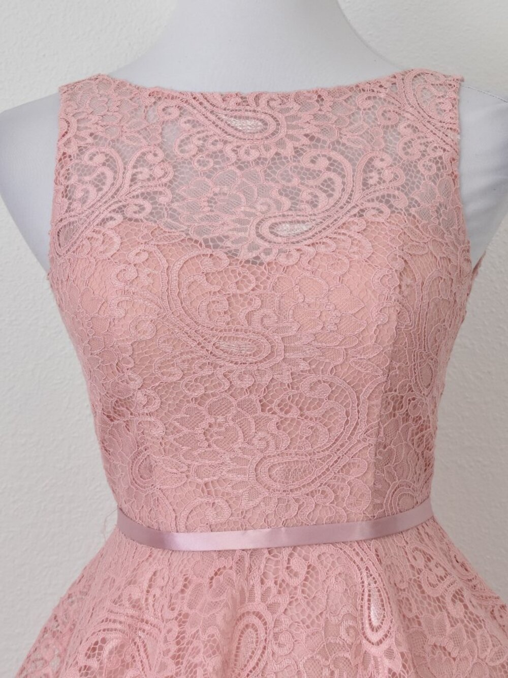 Clarisse Homecoming 3335 Fit and Flare Lace Dress - 2 - Picture 2 of 11